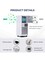 Portable 10000 BTU Air Cooler Fan Dehumidifier 3-in-1 Remote Control